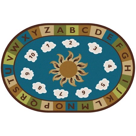 CARPETS FOR KIDS Sunny Day Learn and Play Nature Rug 94706
